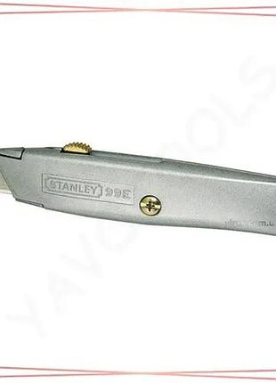 Нож stanley 155 мм с выдвижным трапециевидным лезвием в металлическом корпусе для ремонта и строительс sku_2-10-099