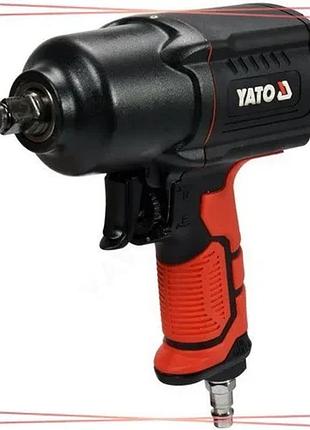 Пневматический гайковерт yato 1/2" крутящий момент 1700 нм для автосервиса и мастерских sku_yt-09544