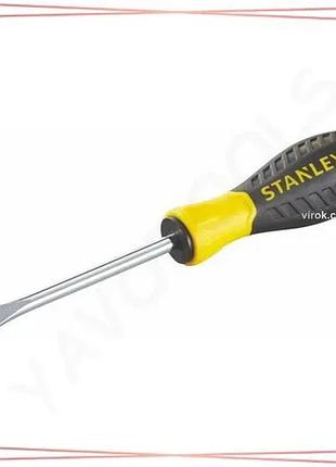 Викрутка плоска stanley essential шліц sl6,5 х 150 мм інструмент для ремонту та монтажу робочий інстру sku_stht0-60413