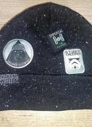Шапка для мальчика star wars tu 7-10