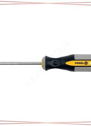 Викрутка крестовая vorel philips ph0 75 мм cr-v инструмент для сборки и ремонта sku_60961