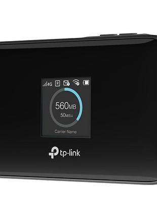 Мобільний 4g lte маршрутизатор tp-link m7750 з wi-fi 5 ac1200, 2.4/5 ггц, nano-sim, microsd, usb-c та акумулятором 3280 ма·год