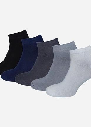 Набор мужских носков коротких хлопковых лео delicate silk 5 пар 40-45