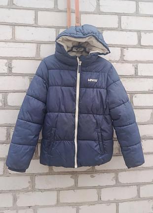 Оригинальная зимняя куртка levi's expeditionaries / стеганая куртка 14 лет (158 см)