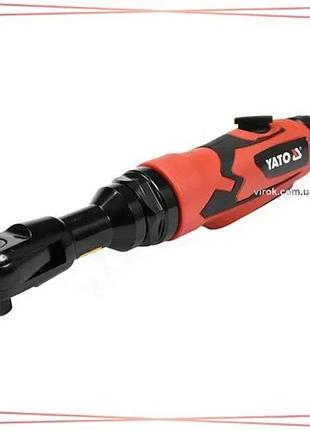 Пневматическая трещотка yato yt-09803 квадрат 1/2" крутящий момент 80 нм для работы с крепежом sku_yt-09803
