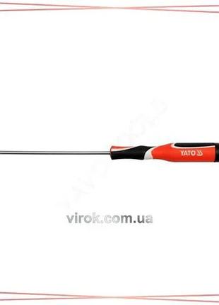 Викрутка крестовая прецизионная yato philips ph0 x 50 мм инструмент для сборки и ремонта sku_yt-25835