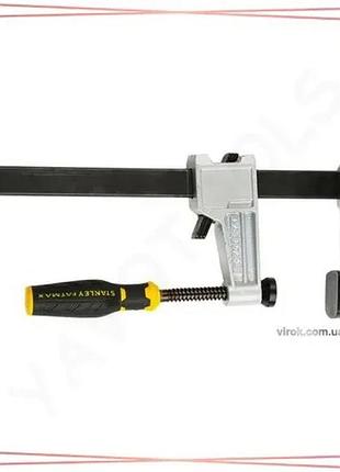Струбцина f-подібна stanley fatmax 800 мм сила стиску 635 кг для фіксації матеріалів sku_fmht0-83247