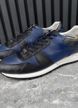 Louis vuitton mto Jamier run away sneakers мужские кроссовки кожа оригинал 46 eur