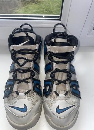 Nike air more uptempo 🤍💙 2