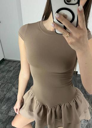 Сукня коричнева 2