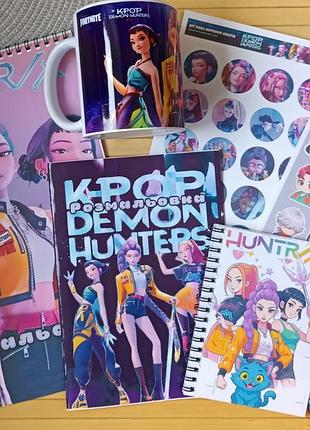 Набор kpop demon hunters из 8 предметов (26478)