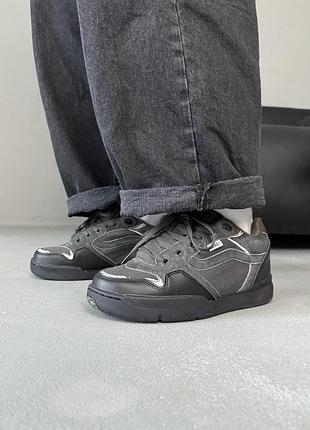 Кеди жіночі dime × vans rowley xlt triple black