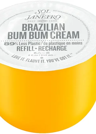 Рефилл популярного крема для тела от sol de janeiro brazilian bum bum cream (240 мл)