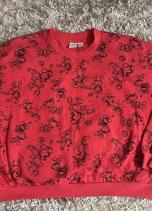 Світшот утеплений  disney oversize оверсайз