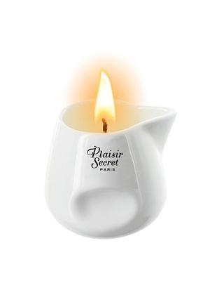 Массажная свеча plaisir secret paris bougie massage candle bubble gum, жевательная резинка, 80 мл