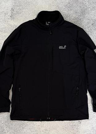 Чоловіча демісезонна куртка софтшел jack wolfskin 🐾