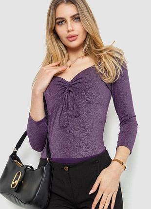 Боди нарядное, цвет фиолетовый, 244r100 xl, 50, xl