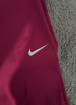 Лосинки, лосини nike pro, сірі хс, малинові с 3