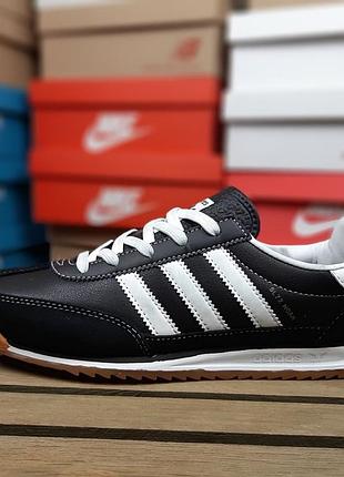 Чоловічі кросівки adidas sl 72 noah чорні з білим