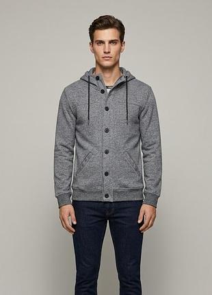 Чоловіче худі на ґудзиках h&m