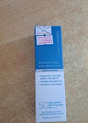 Солнцезащитная минеральная пудра colorescience sunforgettable spf 50 (оригинал)