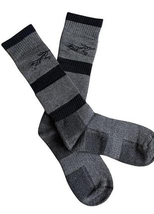 Термоноски arc'teryx light hiker tri layer 39-44(р) серые 7