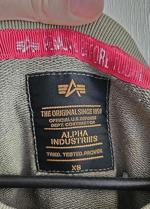 Свитшот alpha industries 3