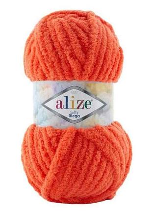 Пряжа softy mega 421 5шт/уп 100% микрополиэстер 100г 70м тм alize