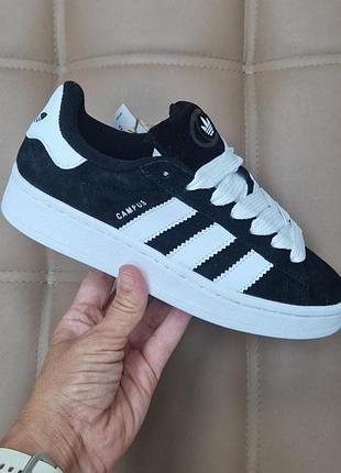 36-40р замшевые кроссовки подростковые унисекс для мальчика девочки adidas campus кампус b55-8