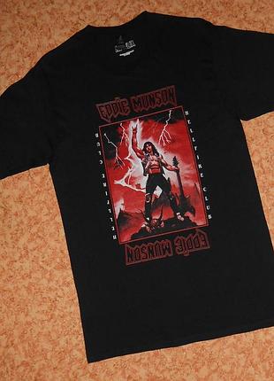 Футболка stranger things/eddie munson/hellfire club/удиничные чудеса/едди мансон/смерч