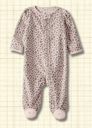 Флисовый слип carters 3мес, 6мес, 9мес
