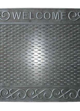 Килимок гумовий welcome-1 42*60. тм гнівань