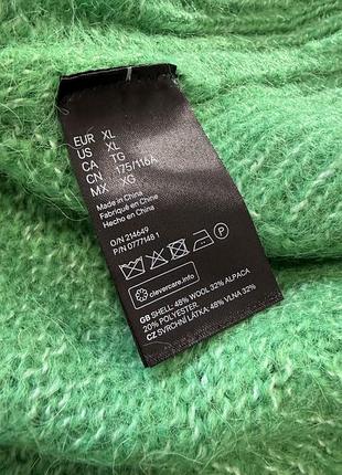 Светр джемпер шерсть альпака h&amp;m premium 4