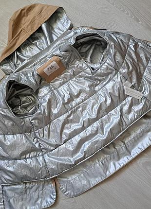 Тренч пальто плащ zara 3