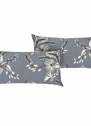 Комплект наволочек 2 шт, 40×80 см - livarno home cvc renforcé blue floral