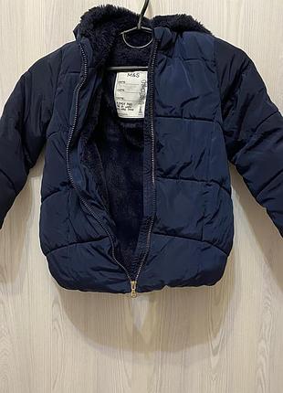 Куртка для дівчинки демісезонна, m&s, 5-6 років 2