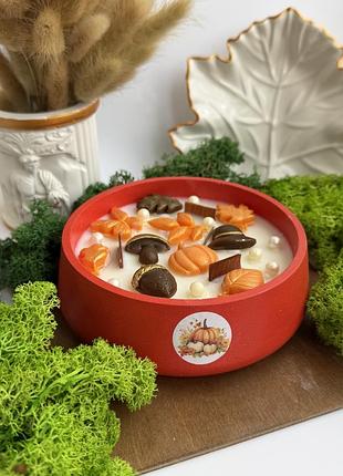 Соєва свічка «pumpkin season» 6