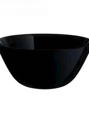 Салатник 24см zelie black тм luminarc