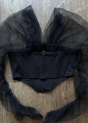Топ блуза boohoo 2