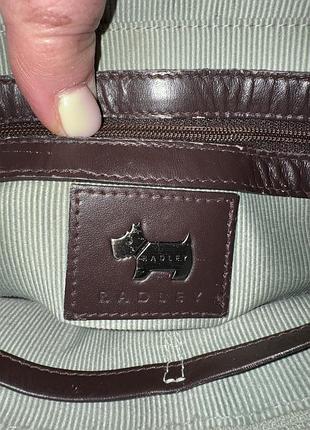Шкіряна сумка, radley, оригинал! 7
