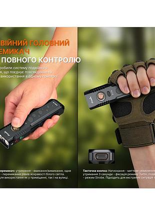 Фонарь fenix e08r ue, зеленый 8