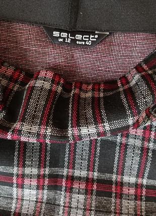 Спідниця жіноча в клітинку select 4