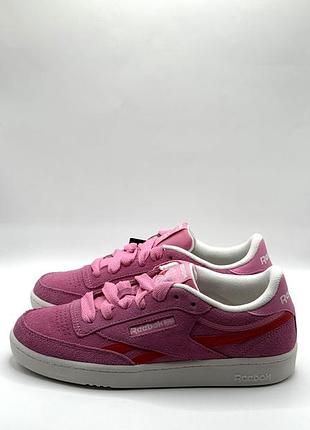 Жіночі кросівки reebok club c revenge рожевого кольору