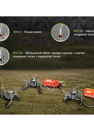 Мультитопливная горелка brs-8 4500 вт для туризма, кемпинга | алюминий, медь 8
