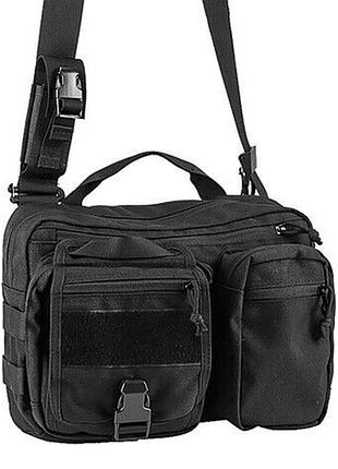 Сумка кросс-боди nextorch tex20t 6.5 л, черная, 1000d cordura, водостойкая, универсальная 2