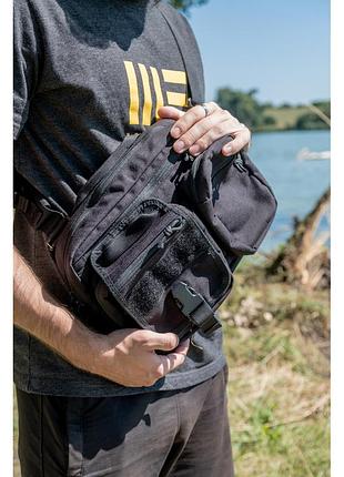 Сумка кросс-боди nextorch tex20t 6.5 л, черная, 1000d cordura, водостойкая, универсальная 4