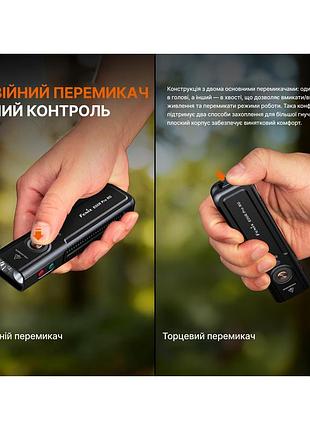 Фонарь fenix e06r pro rg, зеленый 10