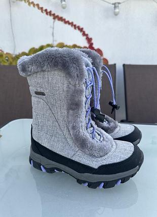 Зимові теплі черевики mountain warehouse 33 розмір