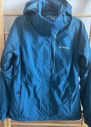 Куртка columbia утеплена, з капюшоном. розмір м