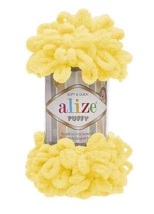 Пряжа puffy 216 5шт/уп 100% микрополиэстер 100г 9.2м тм alize